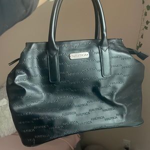 cute black nautica purse!